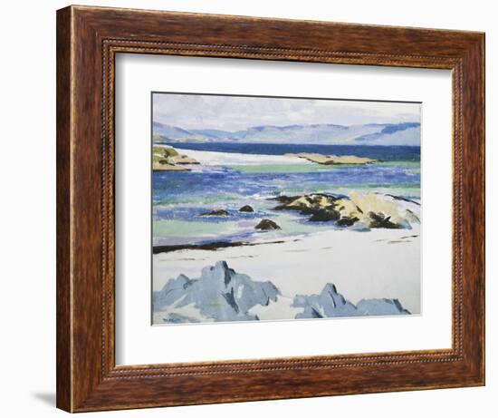 The Sound of Mull from Iona, c. 1932-Francis Campbell Boileau Cadell-Framed Giclee Print