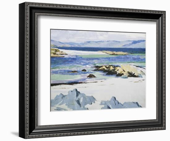 The Sound of Mull from Iona, c. 1932-Francis Campbell Boileau Cadell-Framed Giclee Print