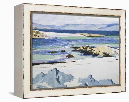 The Sound of Mull from Iona, c. 1932-Francis Campbell Boileau Cadell-Framed Premier Image Canvas