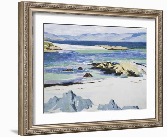 The Sound of Mull from Iona-Francis Campbell Cadell-Framed Giclee Print