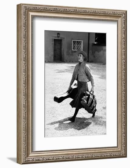 " The Sound of Music" a film about the singing Trapp-family, 1964.-Erich Lessing-Framed Photographic Print