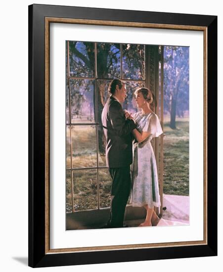 The Sound of Music, Christopher Plummer, Julie Andrews, 1965-null-Framed Photo