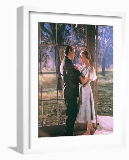 The Sound of Music, Christopher Plummer, Julie Andrews, 1965-null-Framed Photo