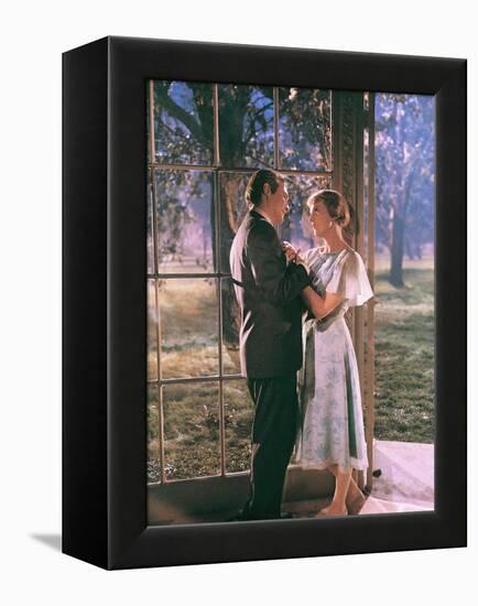 The Sound of Music, Christopher Plummer, Julie Andrews, 1965-null-Framed Stretched Canvas