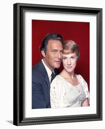 The Sound of Music, Christopher Plummer, Julie Andrews, 1965-null-Framed Premium Photographic Print