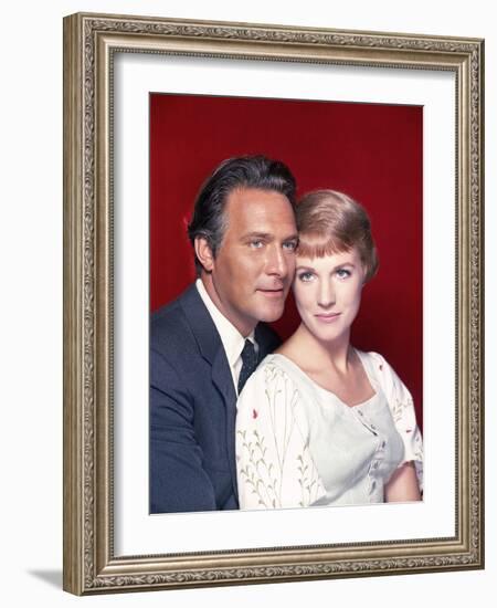 The Sound of Music, Christopher Plummer, Julie Andrews, 1965-null-Framed Photo