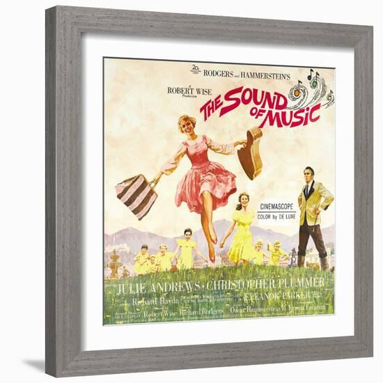 The Sound of Music, from Left: Julie Andrews, Christopher Plummer, 1965-null-Framed Premium Giclee Print