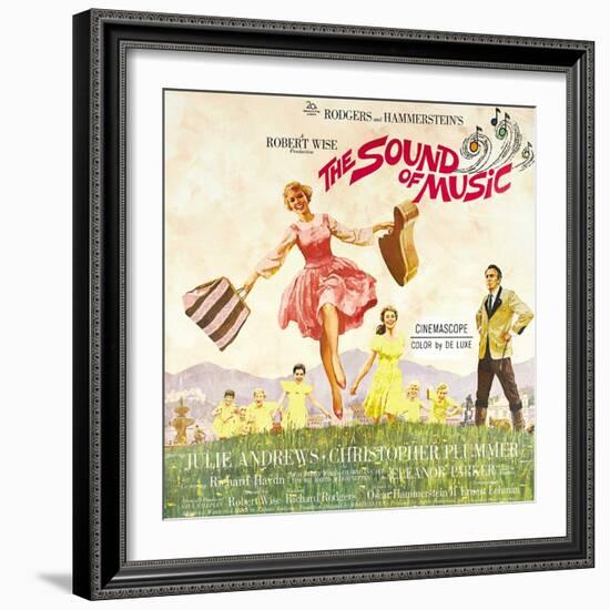 The Sound of Music, from Left: Julie Andrews, Christopher Plummer, 1965--Framed Premium Giclee Print