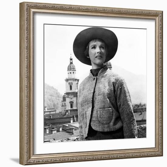 The Sound of Music, Julie Andrews, 1965-null-Framed Photo