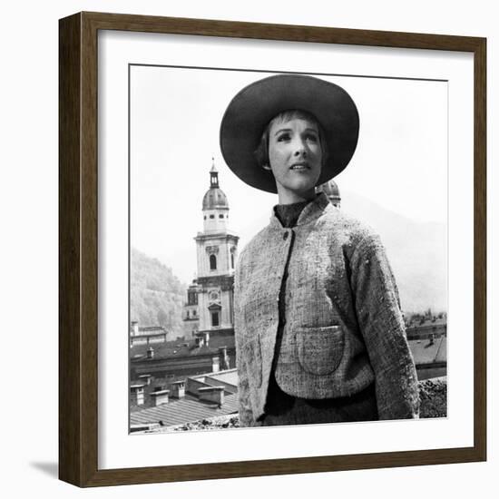 The Sound of Music, Julie Andrews, 1965-null-Framed Photo