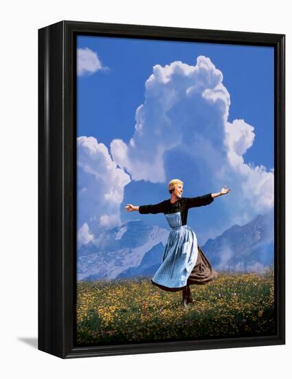 The Sound Of Music, Julie Andrews, 1965-null-Framed Stretched Canvas