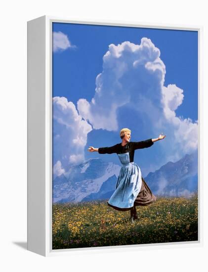 The Sound Of Music, Julie Andrews, 1965-null-Framed Stretched Canvas