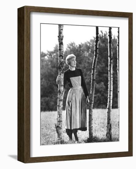 The Sound of Music, Julie Andrews, 1965-null-Framed Photo