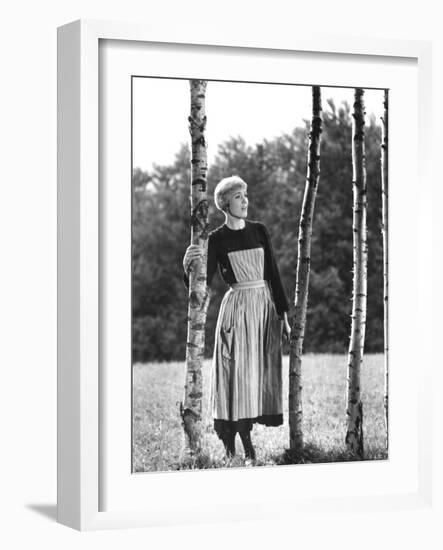 The Sound of Music, Julie Andrews, 1965-null-Framed Photo