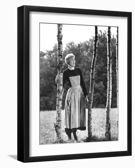 The Sound of Music, Julie Andrews, 1965-null-Framed Premium Photographic Print