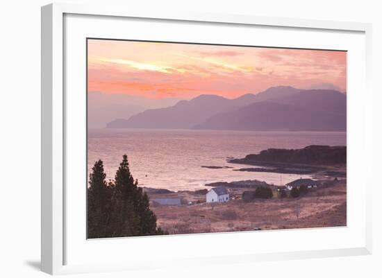 The Sound of Sleat During Sunrise from the Isle of Skye-Julian Elliott-Framed Photographic Print