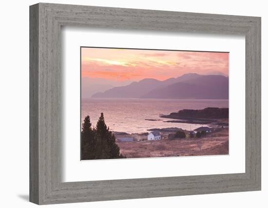 The Sound of Sleat During Sunrise from the Isle of Skye-Julian Elliott-Framed Photographic Print