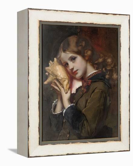 The Sound of the Sea, 1879-Karl Gussow-Framed Premier Image Canvas