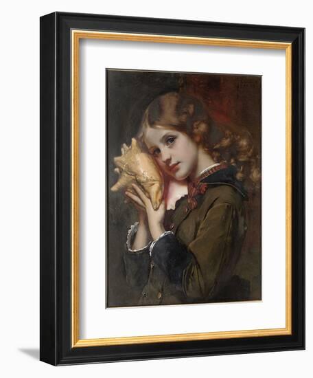 The Sound of the Sea, 1879-Karl Gussow-Framed Giclee Print