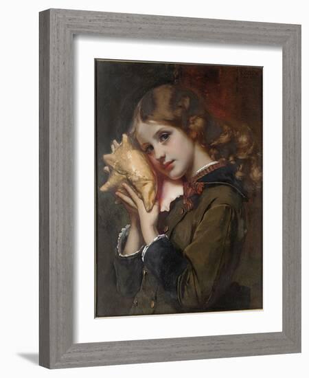 The Sound of the Sea, 1879-Karl Gussow-Framed Giclee Print