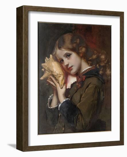 The Sound of the Sea, 1879-Karl Gussow-Framed Giclee Print