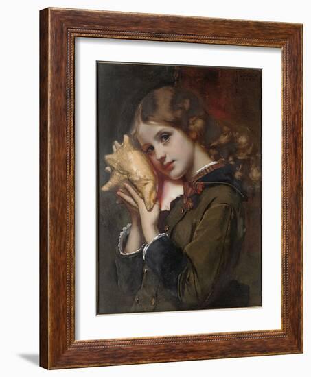 The Sound of the Sea, 1879-Karl Gussow-Framed Giclee Print