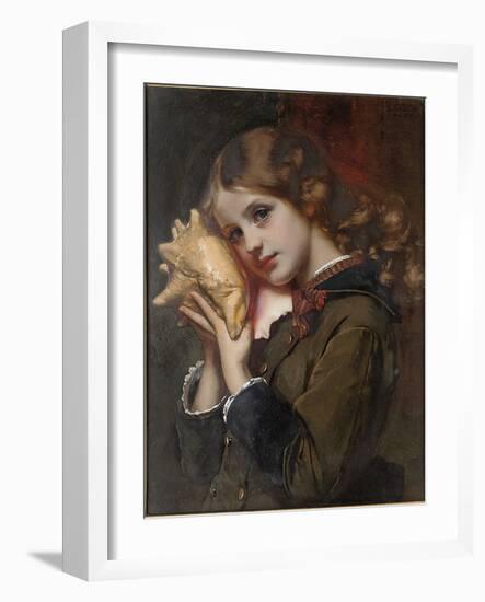 The Sound of the Sea, 1879-Karl Gussow-Framed Giclee Print