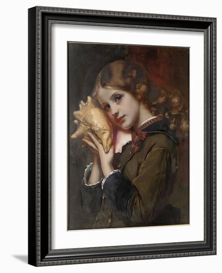 The Sound of the Sea, 1879-Karl Gussow-Framed Giclee Print