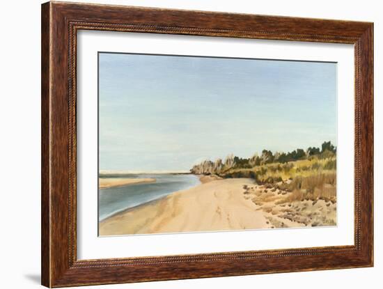 The Sound Shoreline I-Dianne Miller-Framed Art Print