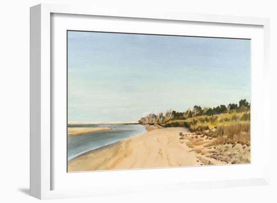 The Sound Shoreline I-Dianne Miller-Framed Art Print