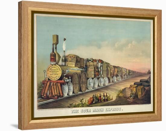 The Sour Mash Express-null-Framed Premier Image Canvas