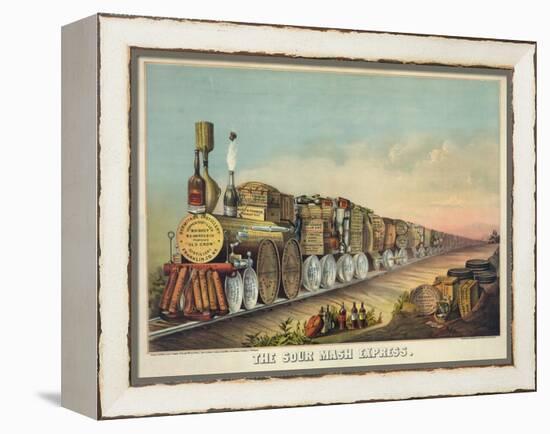 The Sour Mash Express-null-Framed Premier Image Canvas