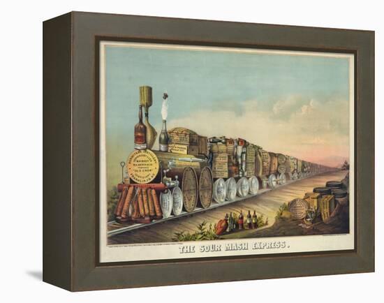 The Sour Mash Express-null-Framed Premier Image Canvas