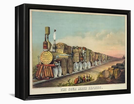 The Sour Mash Express-null-Framed Premier Image Canvas