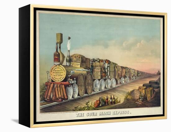 The Sour Mash Express-null-Framed Premier Image Canvas