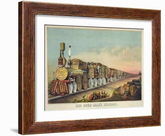 The Sour Mash Express-null-Framed Giclee Print