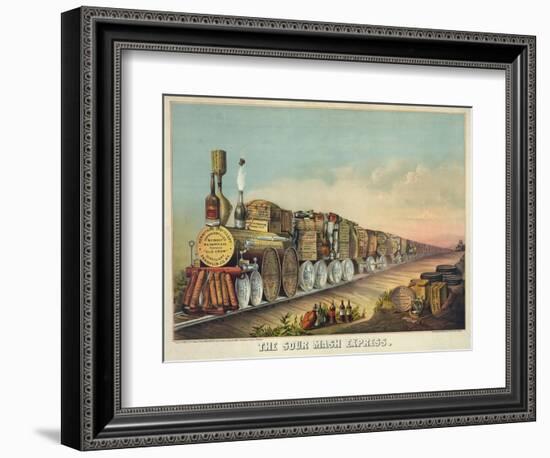 The Sour Mash Express-null-Framed Giclee Print