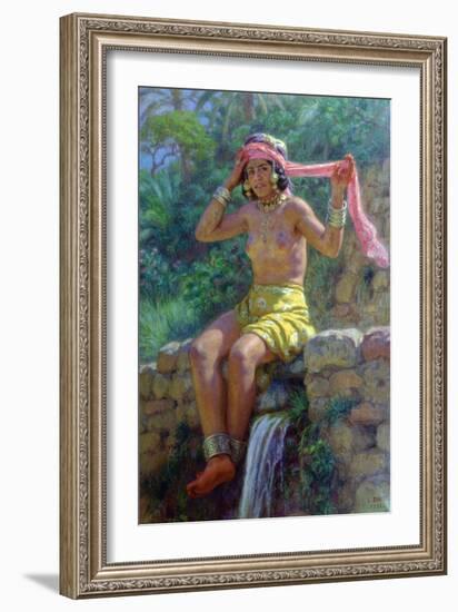 The Source, 1926-Etienne Dinet-Framed Giclee Print