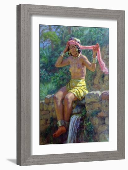 The Source, 1926-Etienne Dinet-Framed Giclee Print