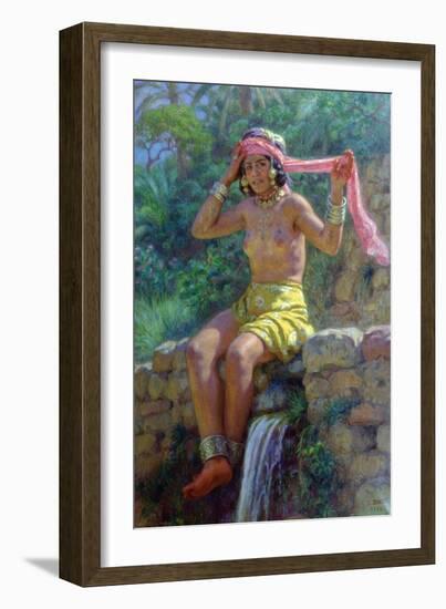 The Source, 1926-Etienne Dinet-Framed Giclee Print