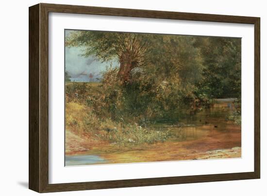The Source of the Stream-Richard Redgrave-Framed Giclee Print