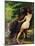 The Source or Bather at the Source, 1868-Gustave Courbet-Mounted Giclee Print