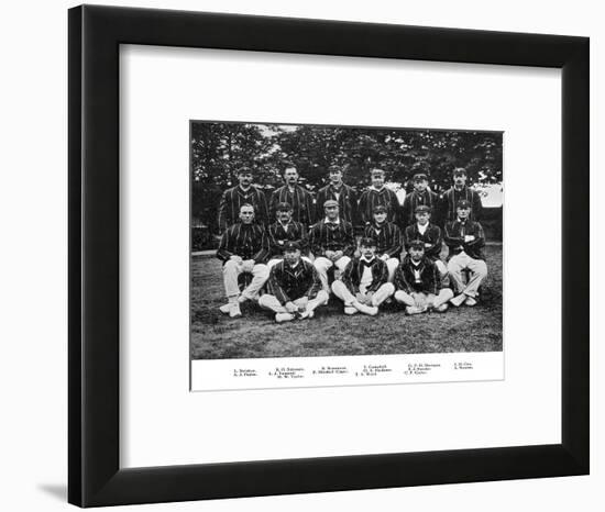 The South African Cricket Team of 1912-null-Framed Giclee Print