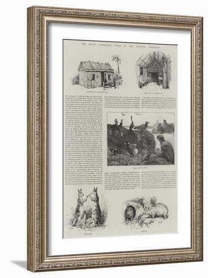 The South Australian Court at the Colonial Exhibition-S.t. Dadd-Framed Giclee Print