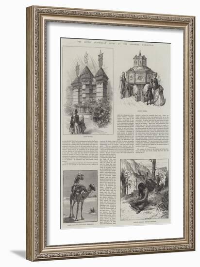 The South Australian Court at the Colonial Exhibition-null-Framed Giclee Print