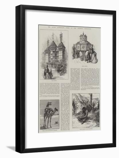 The South Australian Court at the Colonial Exhibition-null-Framed Giclee Print