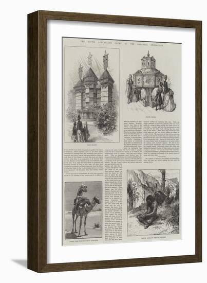 The South Australian Court at the Colonial Exhibition-null-Framed Giclee Print