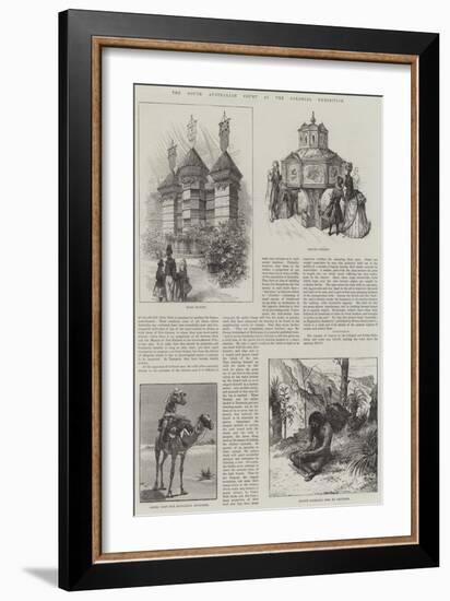 The South Australian Court at the Colonial Exhibition-null-Framed Giclee Print