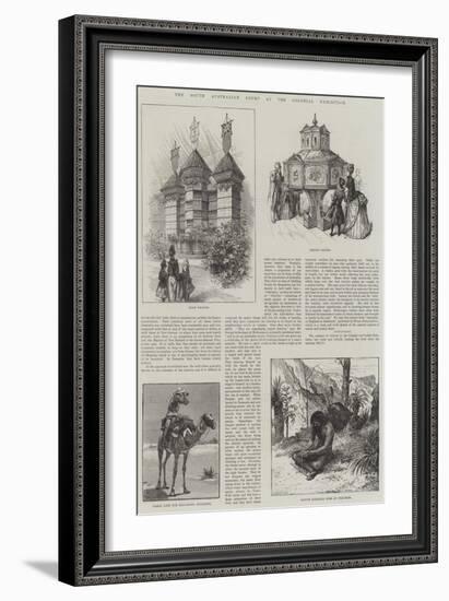 The South Australian Court at the Colonial Exhibition-null-Framed Giclee Print