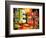 The South Beach Strip-Diane Millsap-Framed Premium Giclee Print